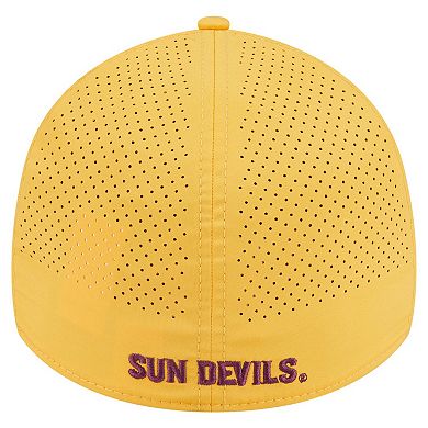 Men's New Era Gold Arizona State Sun Devils Rope 39THIRTY Flex Hat