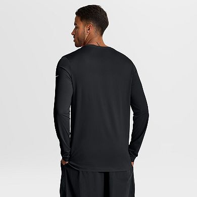 Men's Nike Black Atlanta Falcons Primetime Legend Icon Performance Long Sleeve T-Shirt