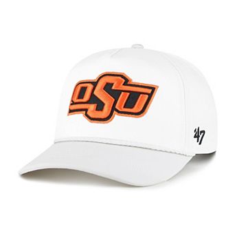 Men's '47 White Oklahoma State Cowboys Rope Hitch Adjustable Hat