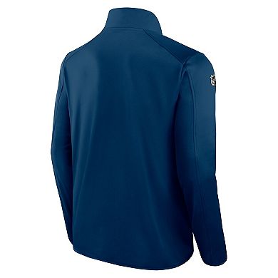 Men's Fanatics Deep Sea Blue Seattle Kraken Authentic Pro Rink Fleece Full-Zip Jacket