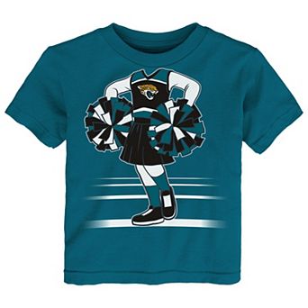 Girls Toddler Outerstuff Teal Jacksonville Jaguars Game Fit T-Shirt
