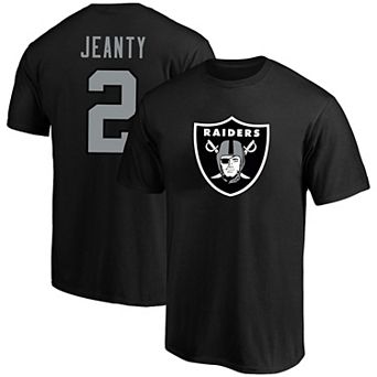 Men's Fanatics Ashton Jeanty Black Las Vegas Raiders Big & Tall Player Name & Number T-Shirt