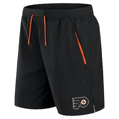 Men's Fanatics Black Philadelphia Flyers Authentic Pro Rink Performance Shorts