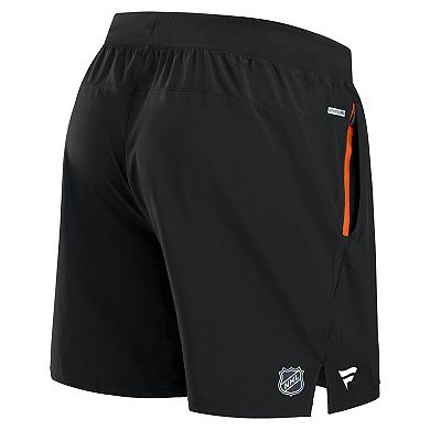 Men's Fanatics Black Philadelphia Flyers Authentic Pro Rink Performance Shorts