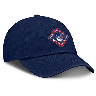 Women's Fanatics Navy New York Rangers Authentic Pro Rink Adjustable Hat