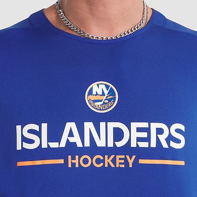 Men's Fanatics Royal New York Islanders Authentic Pro Rink Tech T-Shirt