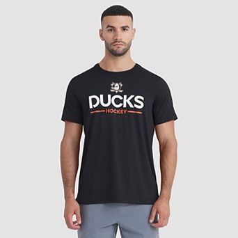 Men's Fanatics Black Anaheim Ducks Authentic Pro Rink Tech T-Shirt