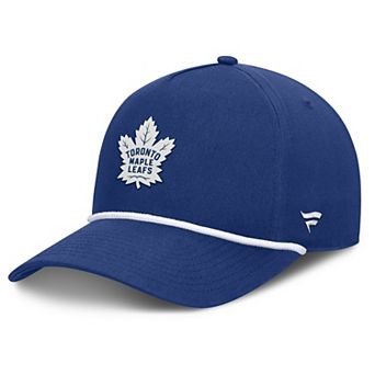Men's Fanatics Blue Toronto Maple Leafs Authentic Pro Rink Roper A-Frame Adjustable Hat