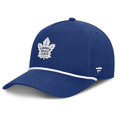 Men's Fanatics Blue Toronto Maple Leafs Authentic Pro Rink Roper A-Frame Adjustable Hat