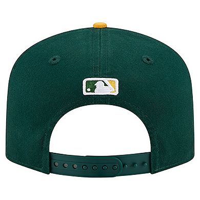 Men's New Era Green Athletics Team 19TWENTY Adjustable Hat