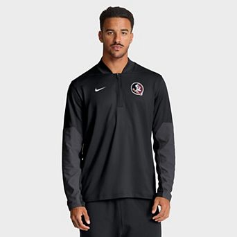 Men's Nike Black Florida State Seminoles One Goal Performance Half-Zip Pullover