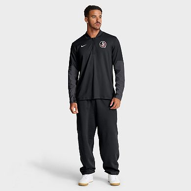 Men's Nike Black Florida State Seminoles One Goal Performance Half-Zip Pullover