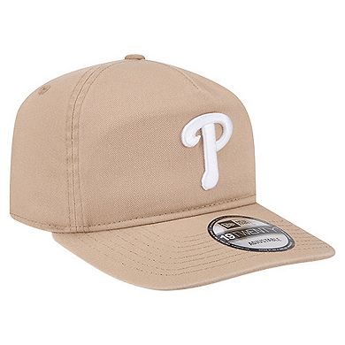 Men's New Era Light Beige Philadelphia Phillies Cam 19TWENTY Adjustable Hat