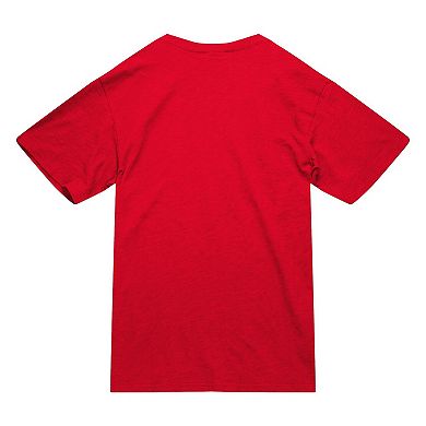 Men's Mitchell & Ness Red Carolina Hurricanes Heritage T-Shirt