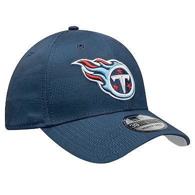 Men's New Era Navy Tennessee Titans Tonal Camo 39THIRTY Stretch Fit Hat