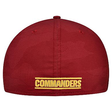 Men's New Era Burgundy Washington Commanders Tonal Camo 39THIRTY Stretch Fit Hat