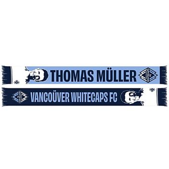 Thomas Müller Light Blue Vancouver Whitecaps FC Scarf