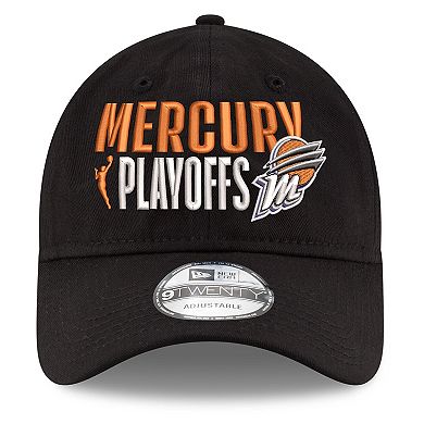 Unisex New Era Black Phoenix Mercury 2025 WNBA Playoffs 9TWENTY Adjustable Hat