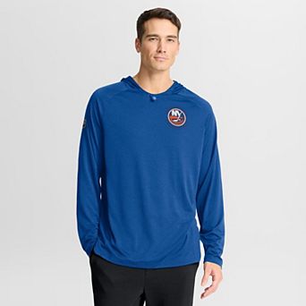Men's Fanatics Royal New York Islanders Authentic Pro Rink Raglan Hoodie