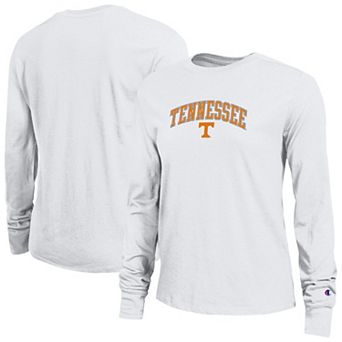 Women's Champion White Tennessee Volunteers Arch Over Logo Long Sleeve T-Shirt