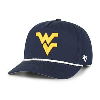 Men's '47 Navy West Virginia Mountaineers Rope Hitch Adjustable Hat