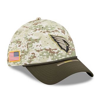 Men's New Era Camo Arizona Cardinals 2025 Salute to Service 39THIRTY Flex Hat