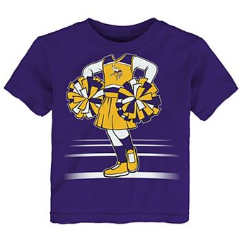 Girls Toddler Outerstuff Purple Minnesota Vikings Game Fit T-Shirt