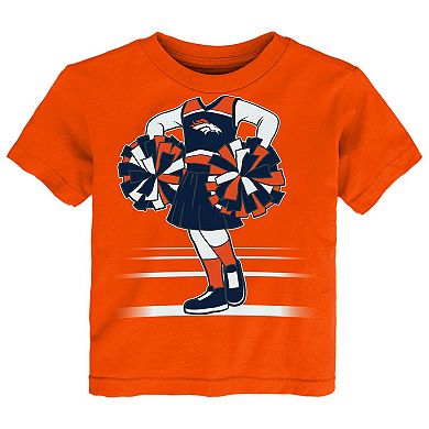 Girls Toddler Outerstuff Orange Denver Broncos Game Fit T-Shirt