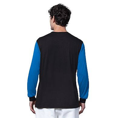 Men's Starter Black Detroit Lions Thursday Night Gridiron Long Sleeve T-Shirt