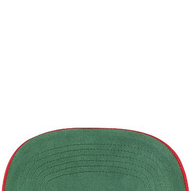 Men's '47 Cream/Red Houston Rockets Pomona Two-Tone Rope Hitch Adjustable Hat