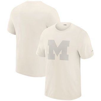 Men's J. Palmer Cream Michigan Wolverines Play Action Tri-Blend Performance T-Shirt