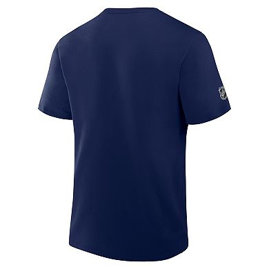Men's Fanatics Navy New York Rangers Authentic Pro Primary T-Shirt