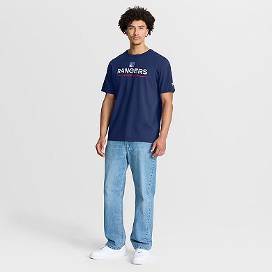 Men's Fanatics Navy New York Rangers Authentic Pro Primary T-Shirt