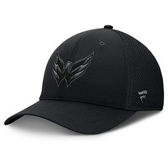 Men's Fanatics Black Washington Capitals Authentic Pro Road Flex Hat