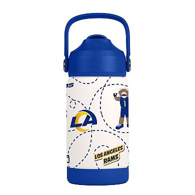 Logo Brands Los Angeles Rams 12oz. Mascot Bottle