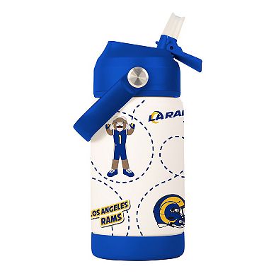 Logo Brands Los Angeles Rams 12oz. Mascot Bottle