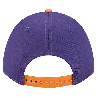 Men's New Era Purple Phoenix Suns Bold Arch COOLERA 9FORTY A-Frame M-Crown Adjustable Hat
