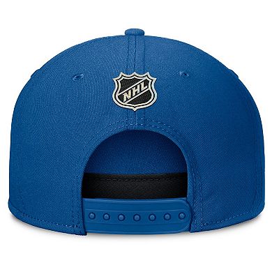 Men's Fanatics Blue St. Louis Blues Authentic Pro Rink Team Code Snapback Hat