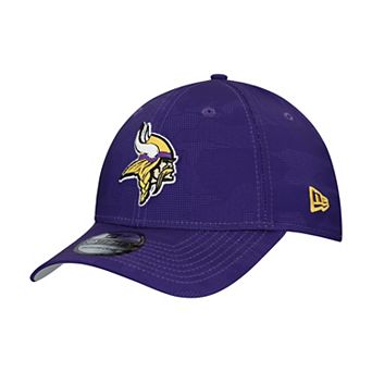 Men's New Era Purple Minnesota Vikings Tonal Camo 39THIRTY Stretch Fit Hat