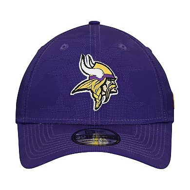 Men's New Era Purple Minnesota Vikings Tonal Camo 39THIRTY Stretch Fit Hat