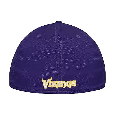 Men's New Era Purple Minnesota Vikings Tonal Camo 39THIRTY Stretch Fit Hat