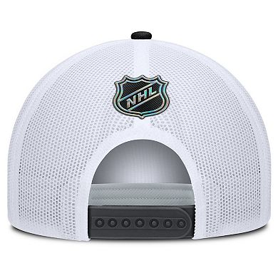 Men's Fanatics Charcoal/White Vegas Golden Knights Authentic Pro Rink A-Frame Adjustable Hat