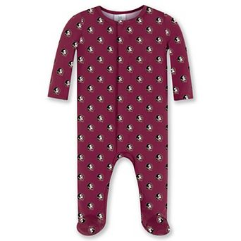 Newborn & Infant ZooZatz Garnet Florida State Seminoles Magnetic Closure Sleeper