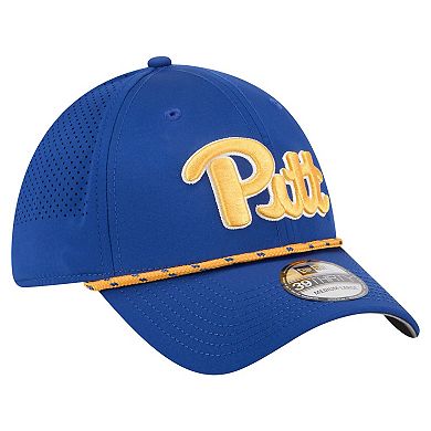 Men's New Era Royal Pitt Panthers Rope 39THIRTY Flex Hat