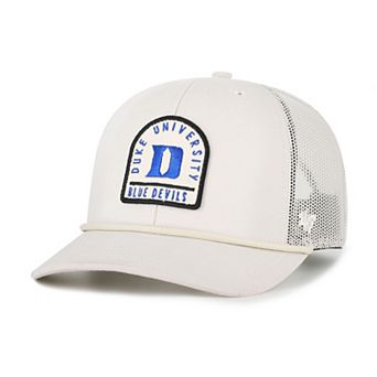 Unisex '47 Cream Duke Blue Devils Core & Inline Gravestone Adjustable Trucker Hat