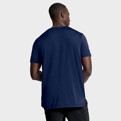 Men's Fanatics Navy Nashville Predators Authentic Pro Rink Tech T-Shirt