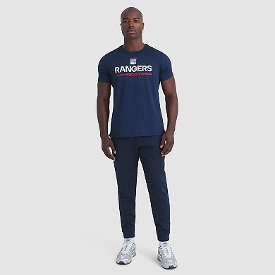 Men's Fanatics Navy New York Rangers Authentic Pro Rink Tech T-Shirt