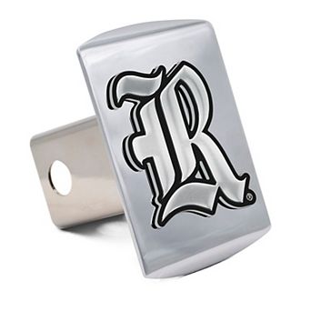 WinCraft Rice Owls Premium Metal Chrome Hitch Cover