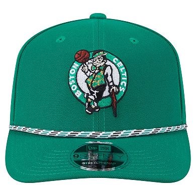 Men's New Era Kelly Green Boston Celtics Rope 9SEVENTY Adjustable Hat