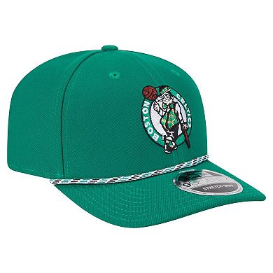 Men's New Era Kelly Green Boston Celtics Rope 9SEVENTY Adjustable Hat